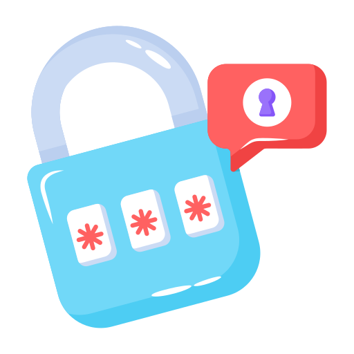Password Generic color fill icon
