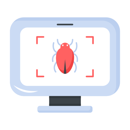 Computer bug Generic color fill icon