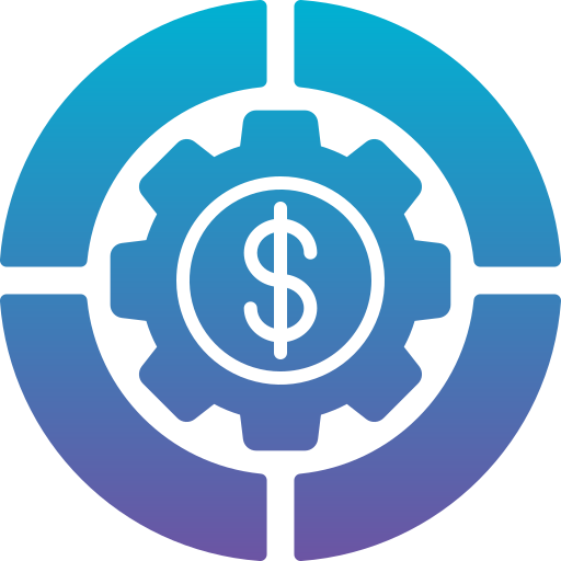 quota de mercado Generic gradient fill Ícone