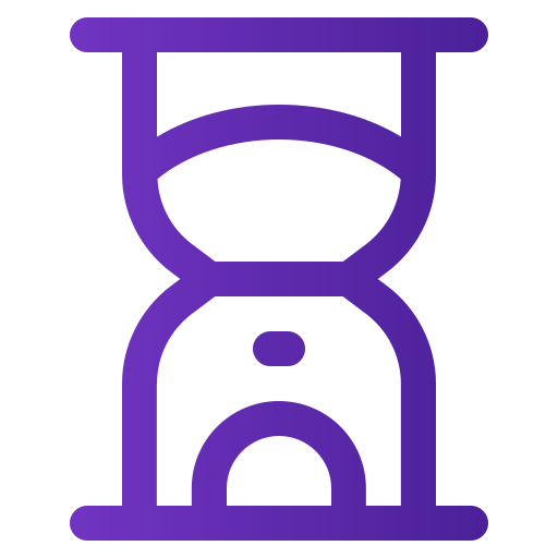 모래시계 Generic gradient outline icon