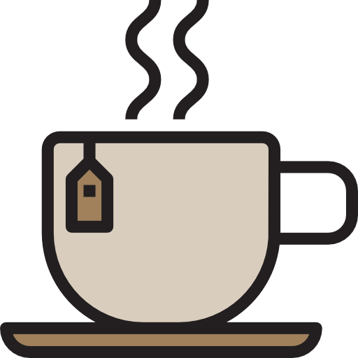 Tea cup Catkuro Lineal Color icon