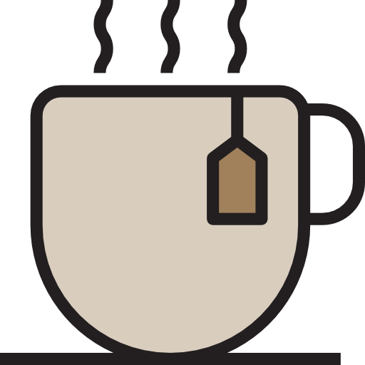 Hot tea Catkuro Lineal Color icon