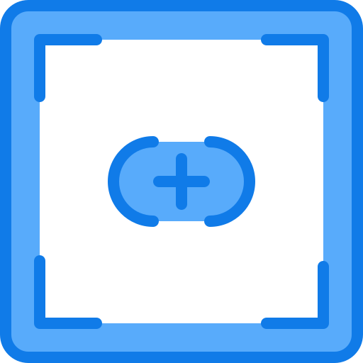 Photo frame Justicon Blue icon