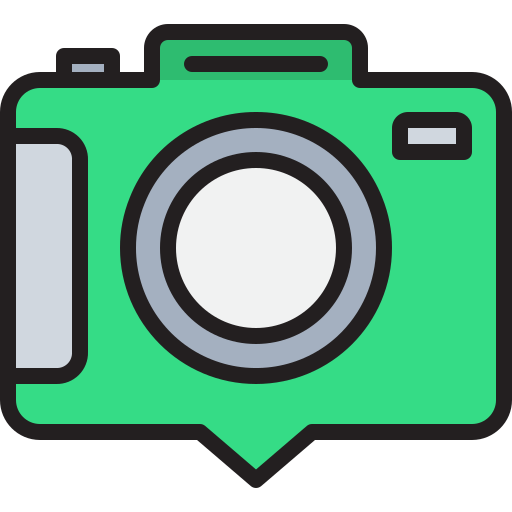 fotocamera Justicon Lineal Color icona