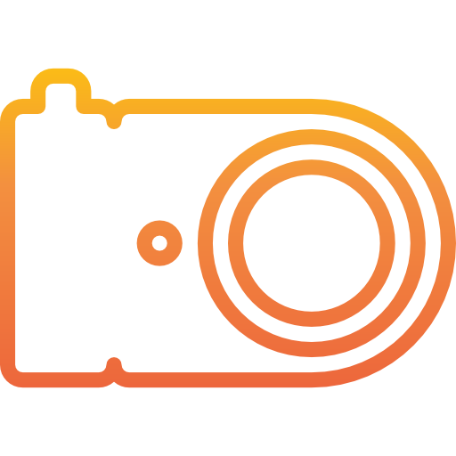 Compact camera Catkuro Gradient icon