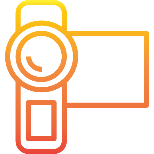 Video camera Catkuro Gradient icon