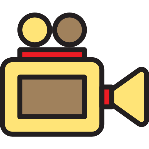 grabadora de vídeo Catkuro Lineal Color icono