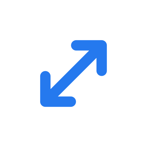 flecha diagonal Generic color outline icono