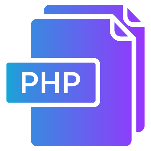 php Generic gradient fill icoon