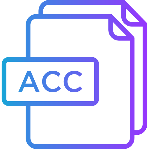 Acc Generic gradient outline icon