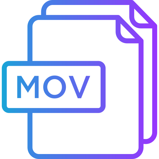 Mov Generic gradient outline icon