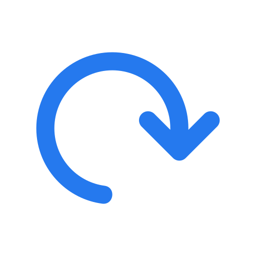 円形の矢印 Generic color outline icon