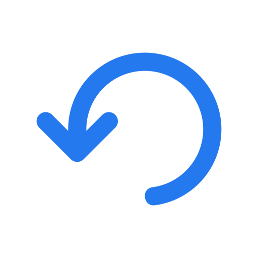 円形の矢印 Generic color outline icon