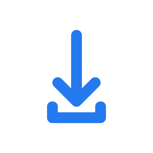 flèche de téléchargement Generic color outline Icône