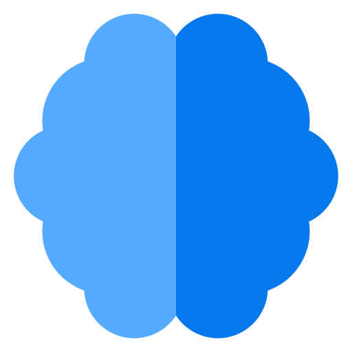 mózg Generic color fill ikona