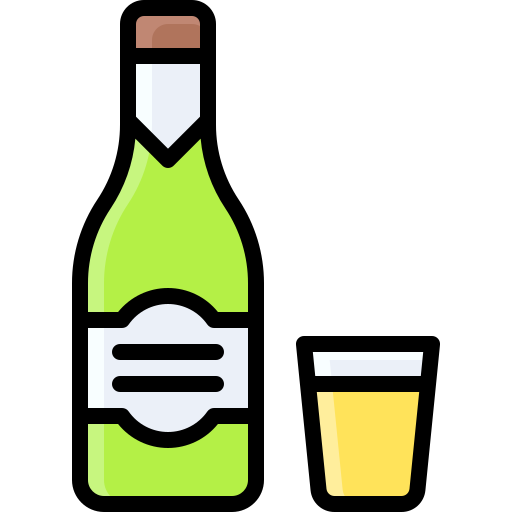 alkohol Generic color lineal-color icon