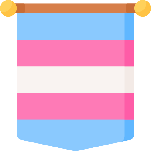 transsexuel Special Flat Icône
