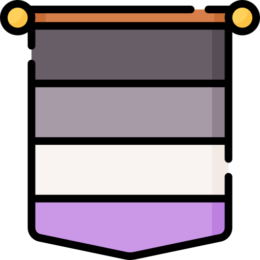 Asexual Special Lineal color icon