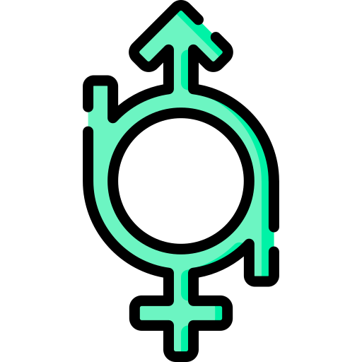 Gender fluid Special Lineal color icon