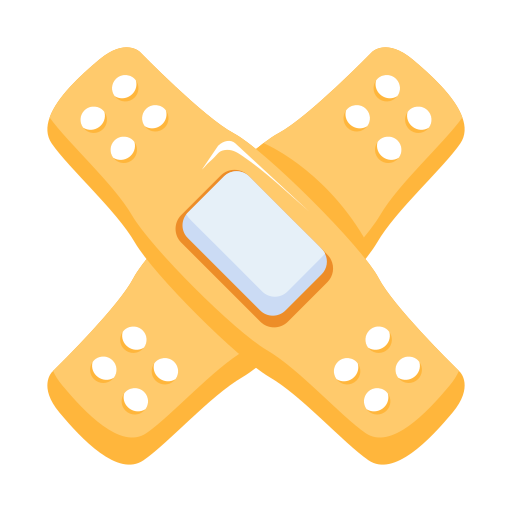 bandage Generic color fill icon