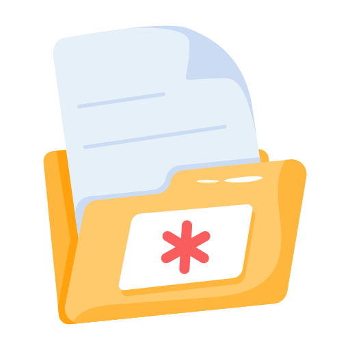 Medical messages Generic color fill icon