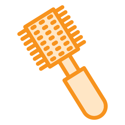 Hair brush Generic color lineal-color icon