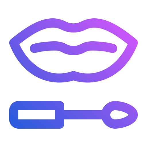 Lip gloss Generic gradient outline icon