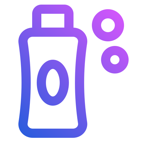 shampoo Generic gradient outline icon