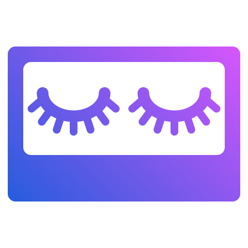 wimpern Generic gradient fill icon