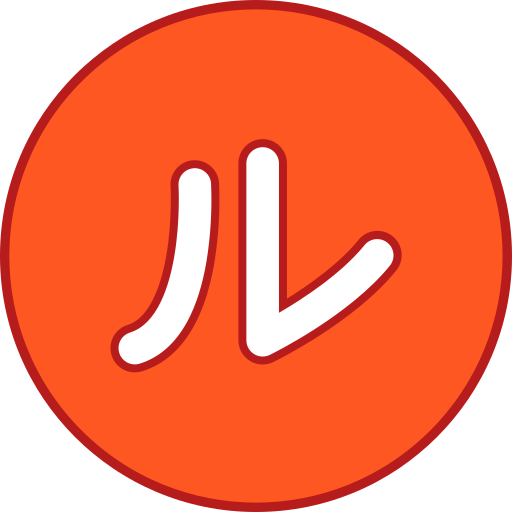 alfabeto japonés Generic color lineal-color icono