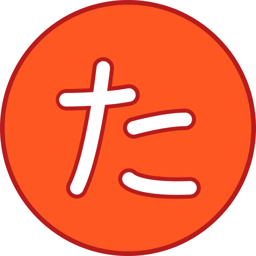 alfabet japoński Generic color lineal-color ikona