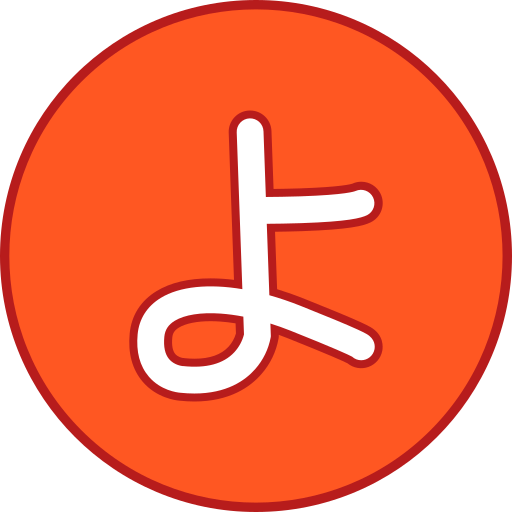 일본어 알파벳 Generic color lineal-color icon