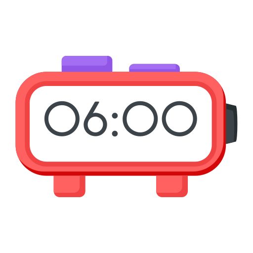 digitaluhr Generic color fill icon