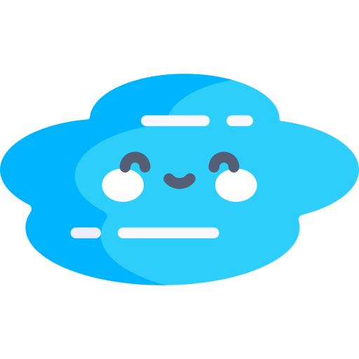 Puddle Kawaii Flat icon