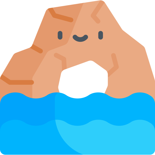 Water Kawaii Flat icon