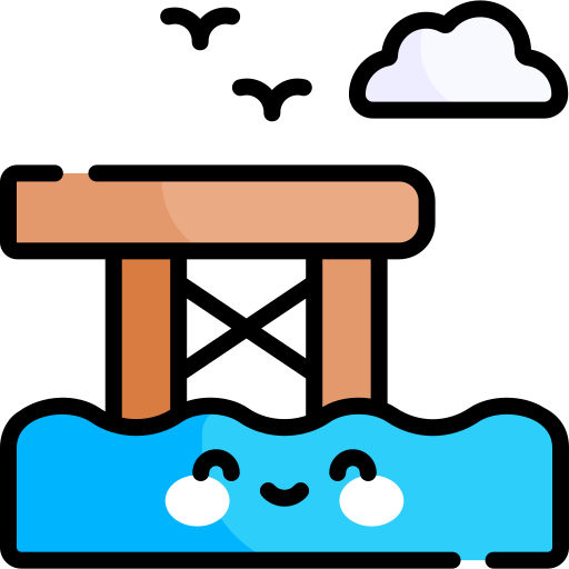 dock Kawaii Lineal color icon