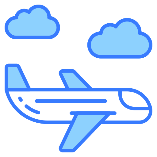 飛行機の計画 Generic color lineal-color icon