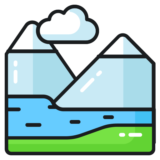 ijsland Generic color lineal-color icoon
