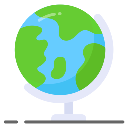 Earth globe Generic color fill icon