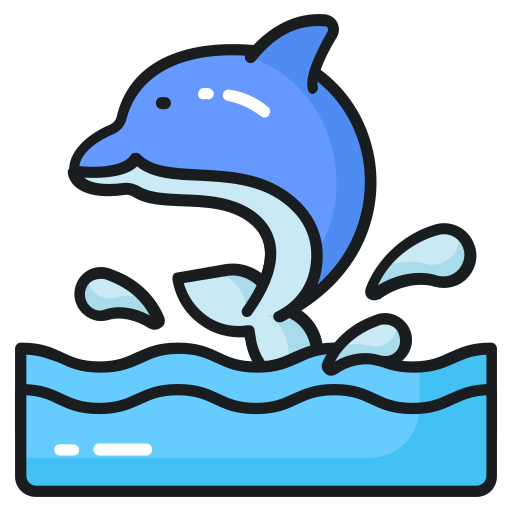 Dolphin Generic color lineal-color icon