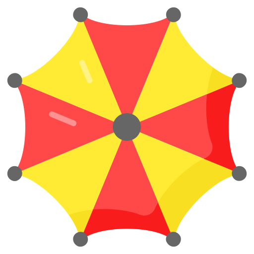 ombrello Generic color fill icona