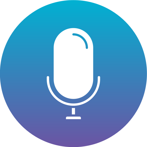 Microphone Generic gradient fill icon