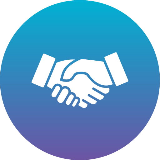 Handshake Generic gradient fill icon