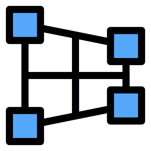 grade Generic color lineal-color Ícone