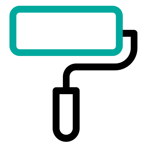 Roller Generic color outline icon