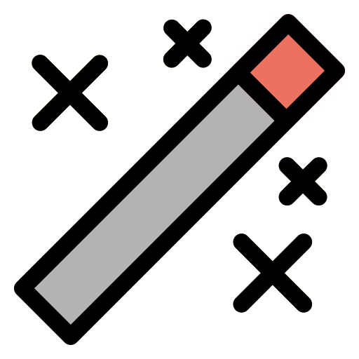 różdżka Generic color lineal-color ikona