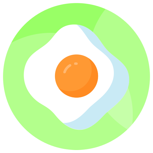 Fried egg Generic color fill icon