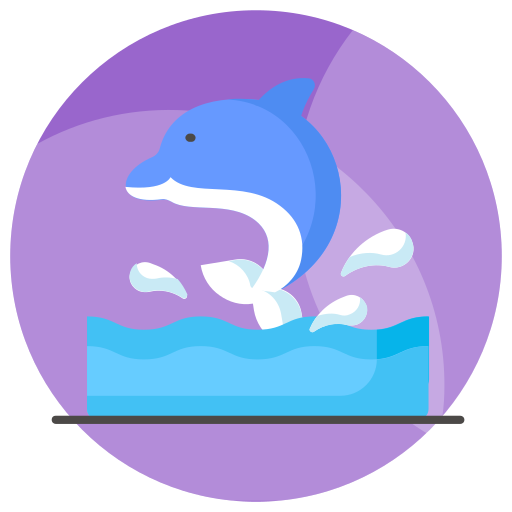 Dolphin Generic color fill icon