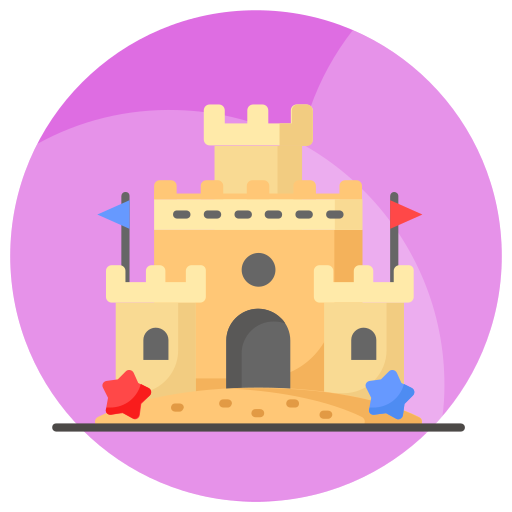 château Generic color fill Icône