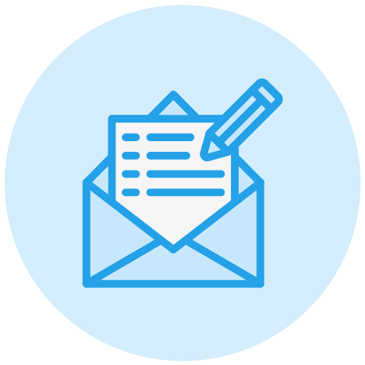 Write mail Generic color lineal-color icon